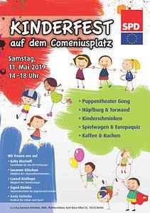 Kinderfest auf dem Comeniusplatz am 11.Mai