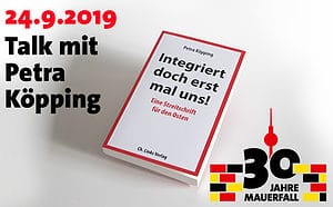 “Integriert doch erst mal uns” – Talk mit Staatsministerin Petra Köpping