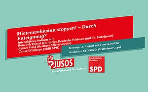 Mietenwahnsinn stoppen! Durch Enteignung?