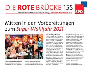 Die Rote Brücke 155 (November + Dezember 2020) ist da