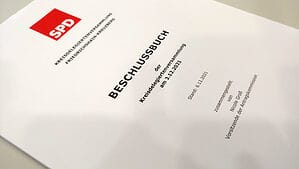 Beschlussbuch der Kreisdelegiertenversammlug am 3. Dezember 2021
