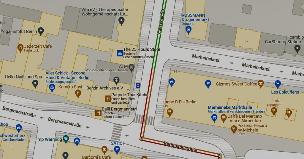 Begegnungszone Bergmannkiez: „Die Umsetzung unseres Antrages ist essenziell für die Verbesserung der Verkehrssituation im Bergmannkiez“ - SPD Fraktion