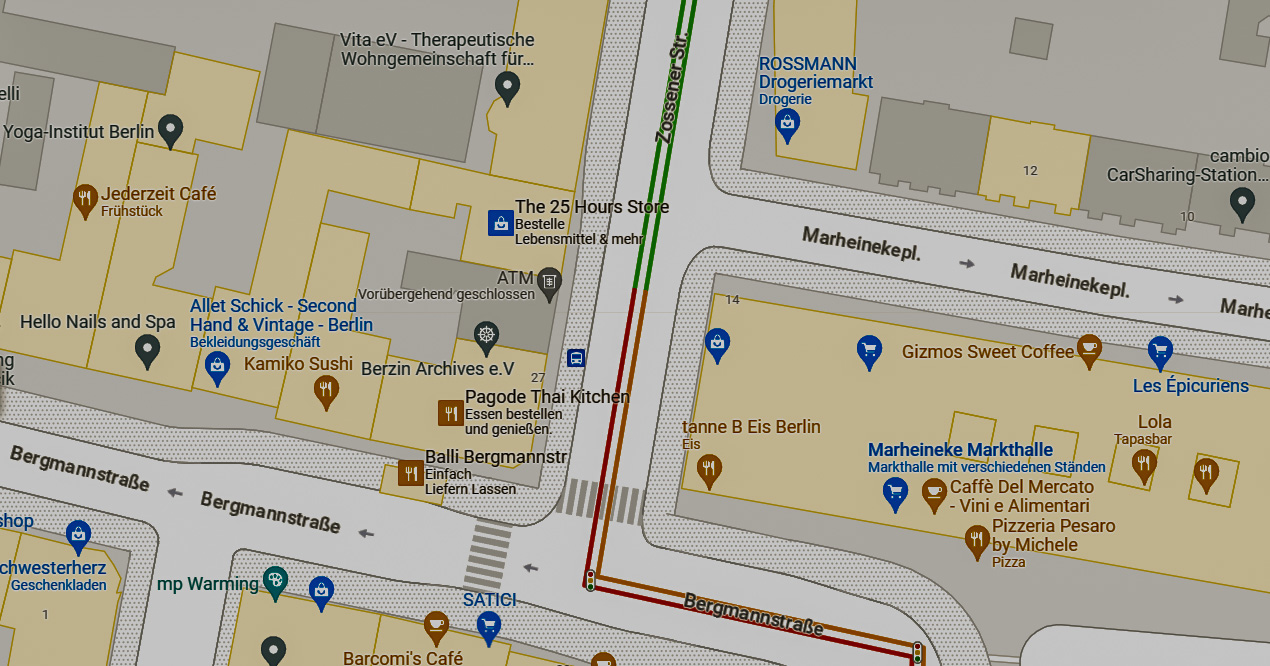 Begegnungszone Bergmannkiez: „Die Umsetzung unseres Antrages ist essenziell für die Verbesserung der Verkehrssituation im Bergmannkiez“ - SPD Fraktion